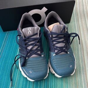 On Running Blue Cloudflyer Athletic Shoes